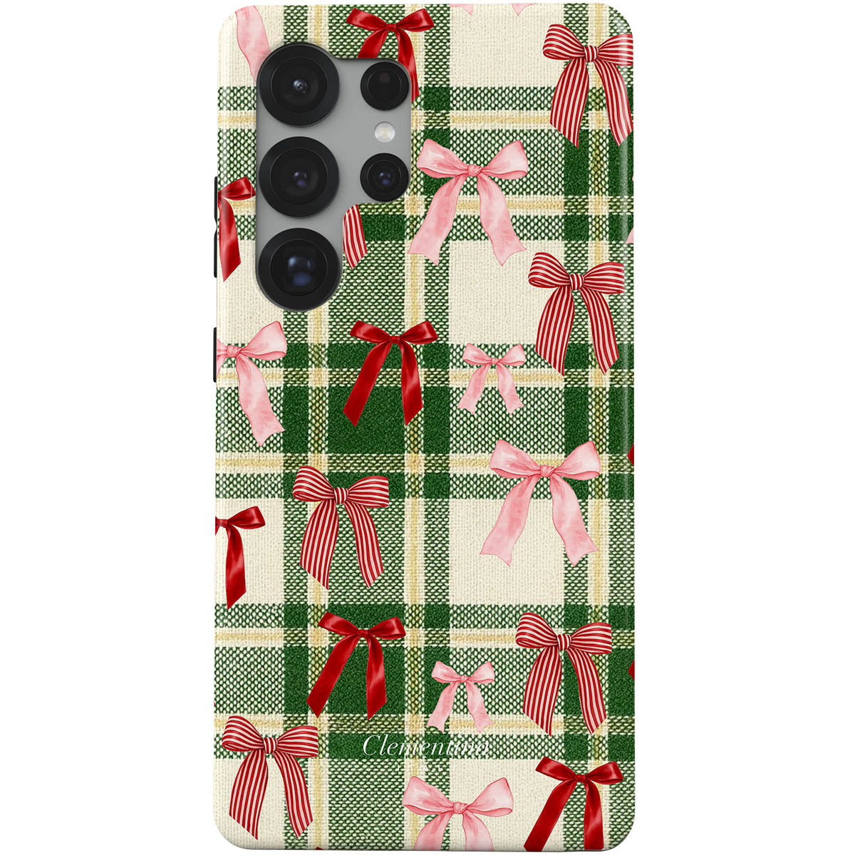 Tartan and Bows Magnetic Tough Phone Case