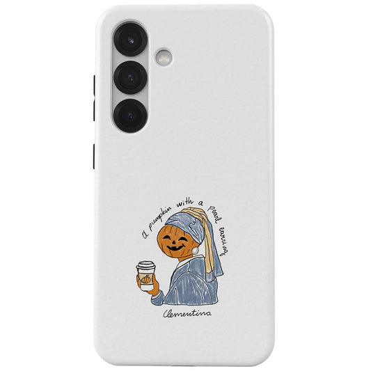 A Pumpkin with a Pearl Earring Magnetic Tough Phone Case