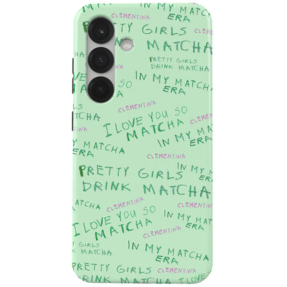 Matcha Philosophy Magnetic Tough Phone Case