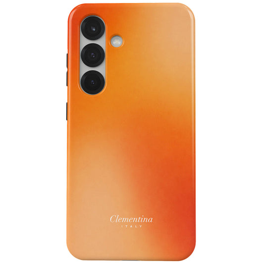 Orange Aura Magnetic Tough Phone Case
