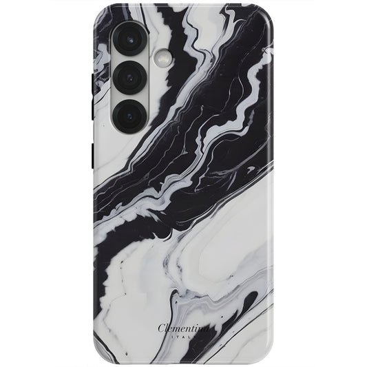 Black & White Magnetic Tough Phone Case