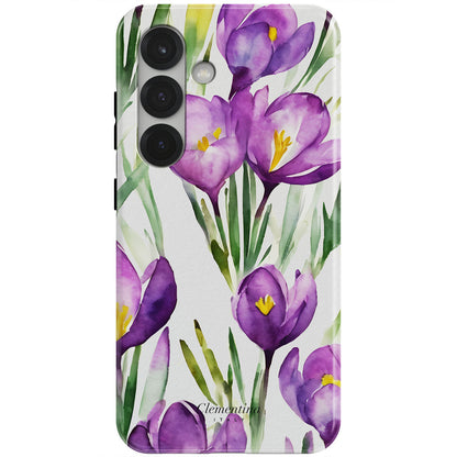 Crocus Snap Case