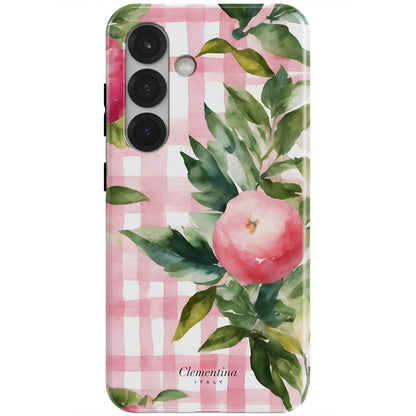 Gingham and Florals Magnetic Tough Phone Case