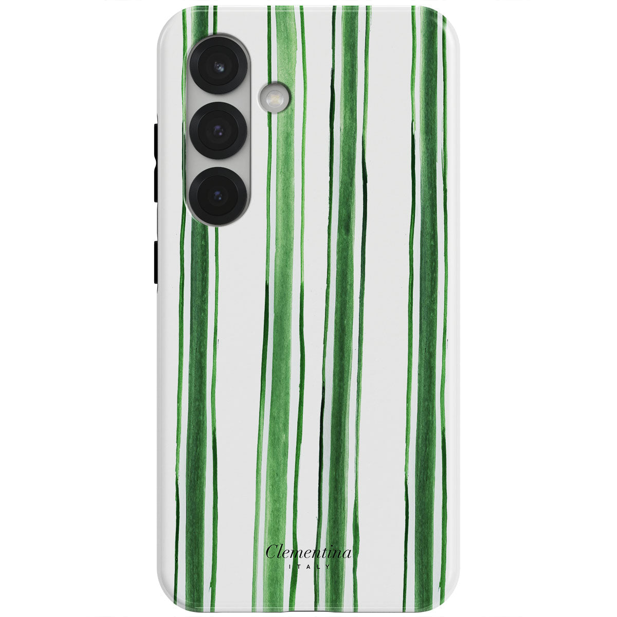 Green Stripes Magnetic Tough Phone Case