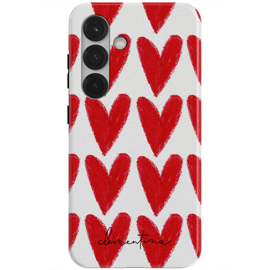 Hearts Magnetic Tough Phone Case
