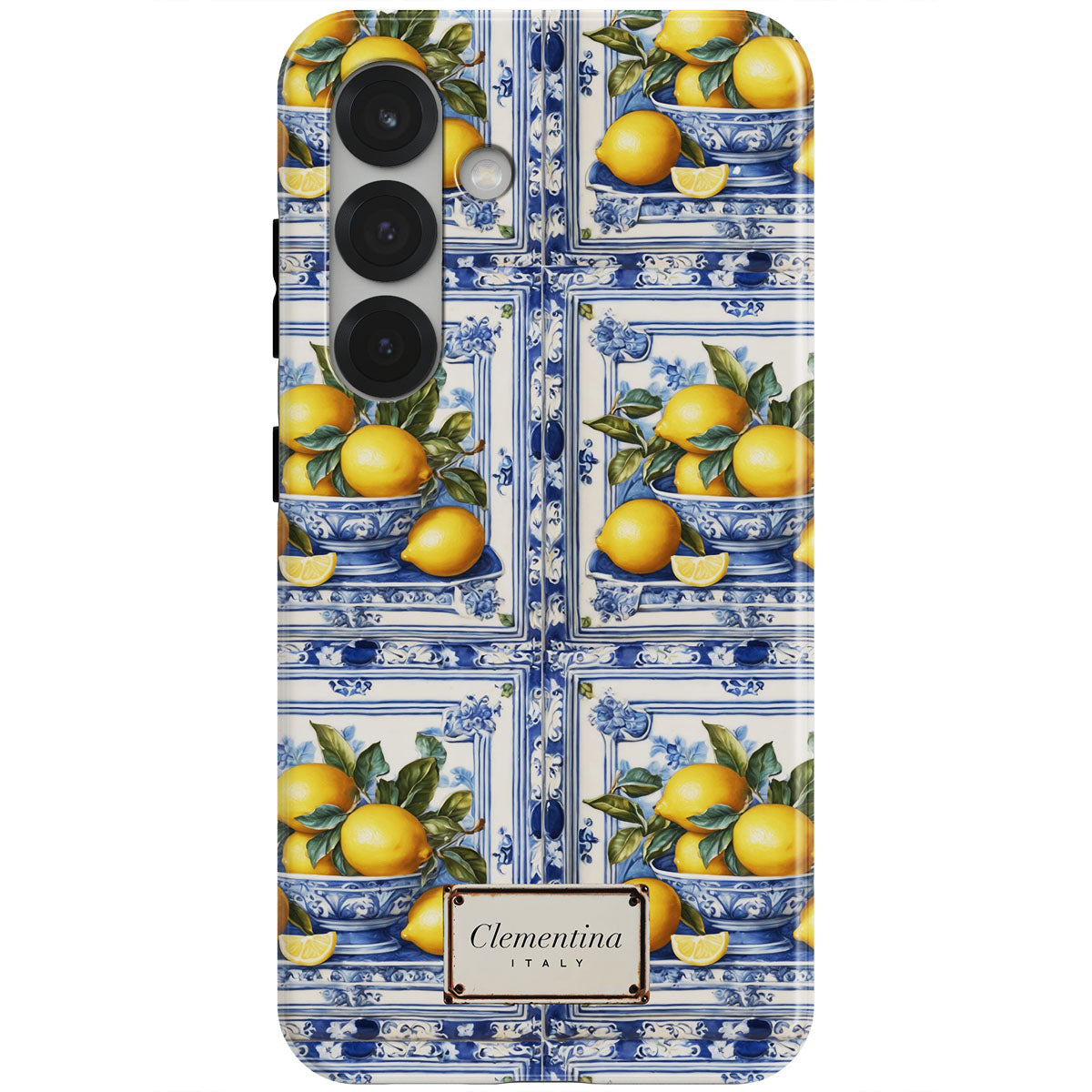 Lemon Majolica Magnetic Tough Phone Case
