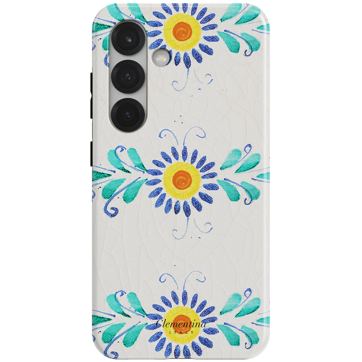 Majolica Flower Magnetic Tough Phone Case