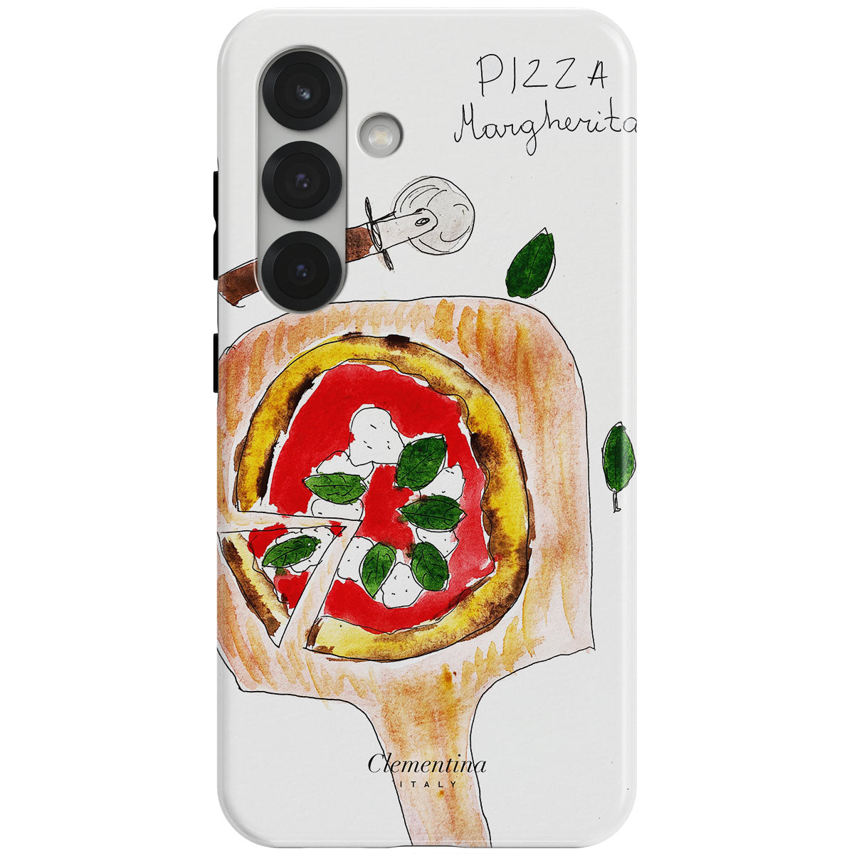 Pizza Margherita Magnetic Tough Phone Case