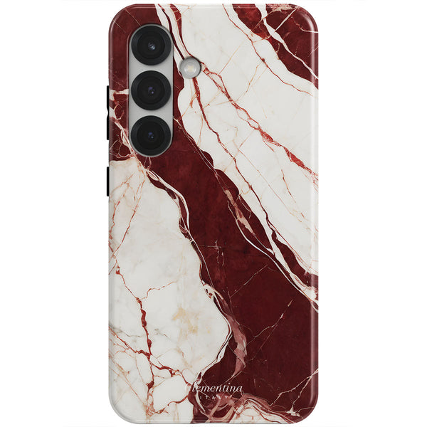 Burgundy Marble Tough Case