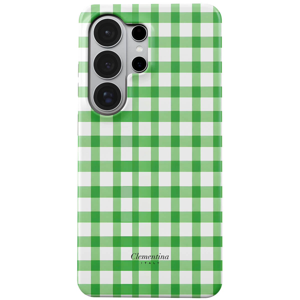 Green Gingham Tough Case