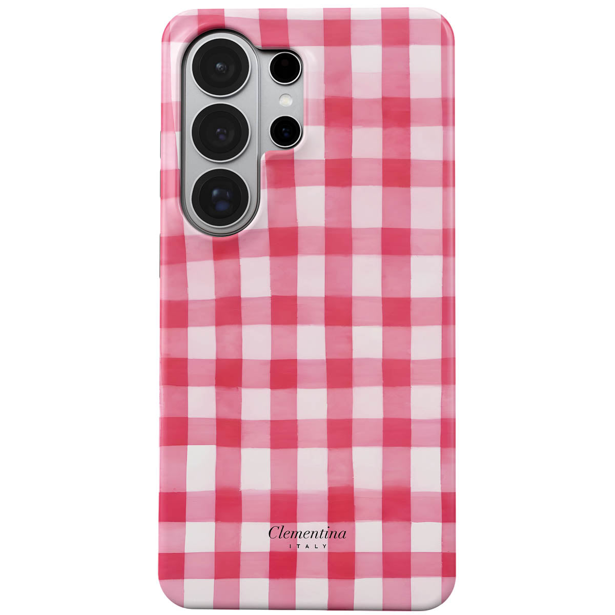 Pink Gingham Tough Case