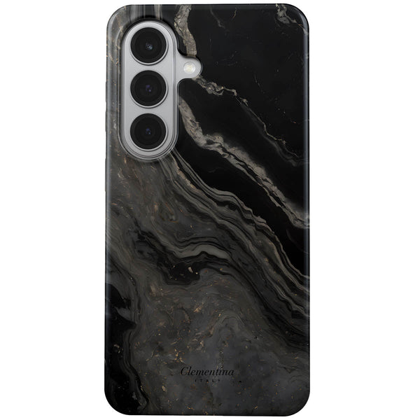 Black Marble Tough Case