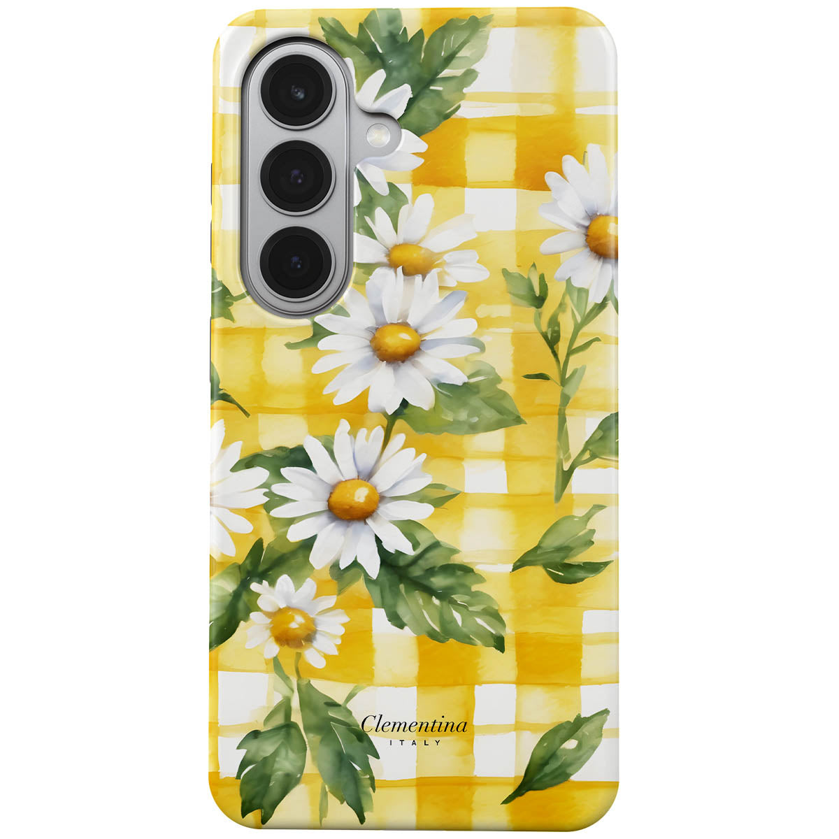Gingham and Daisy Magnetic Tough Phone Case