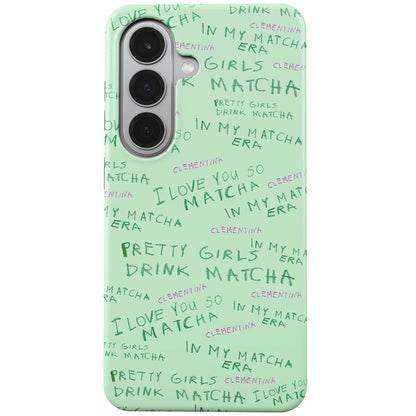 Matcha Philosophy Tough Case