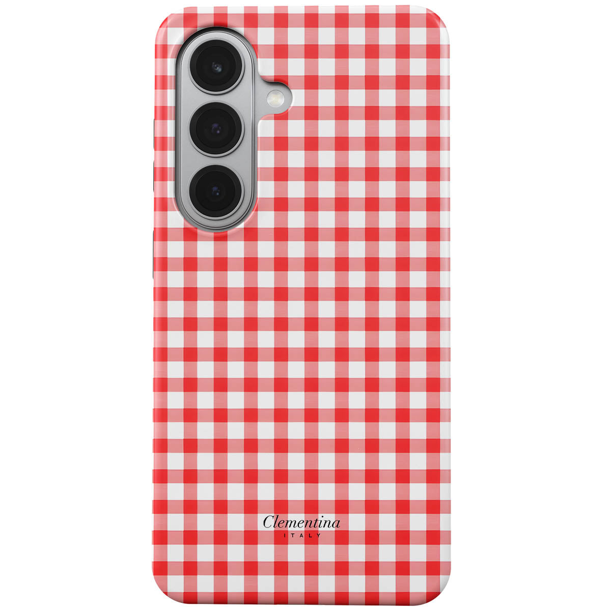 Red Gingham Tough Case