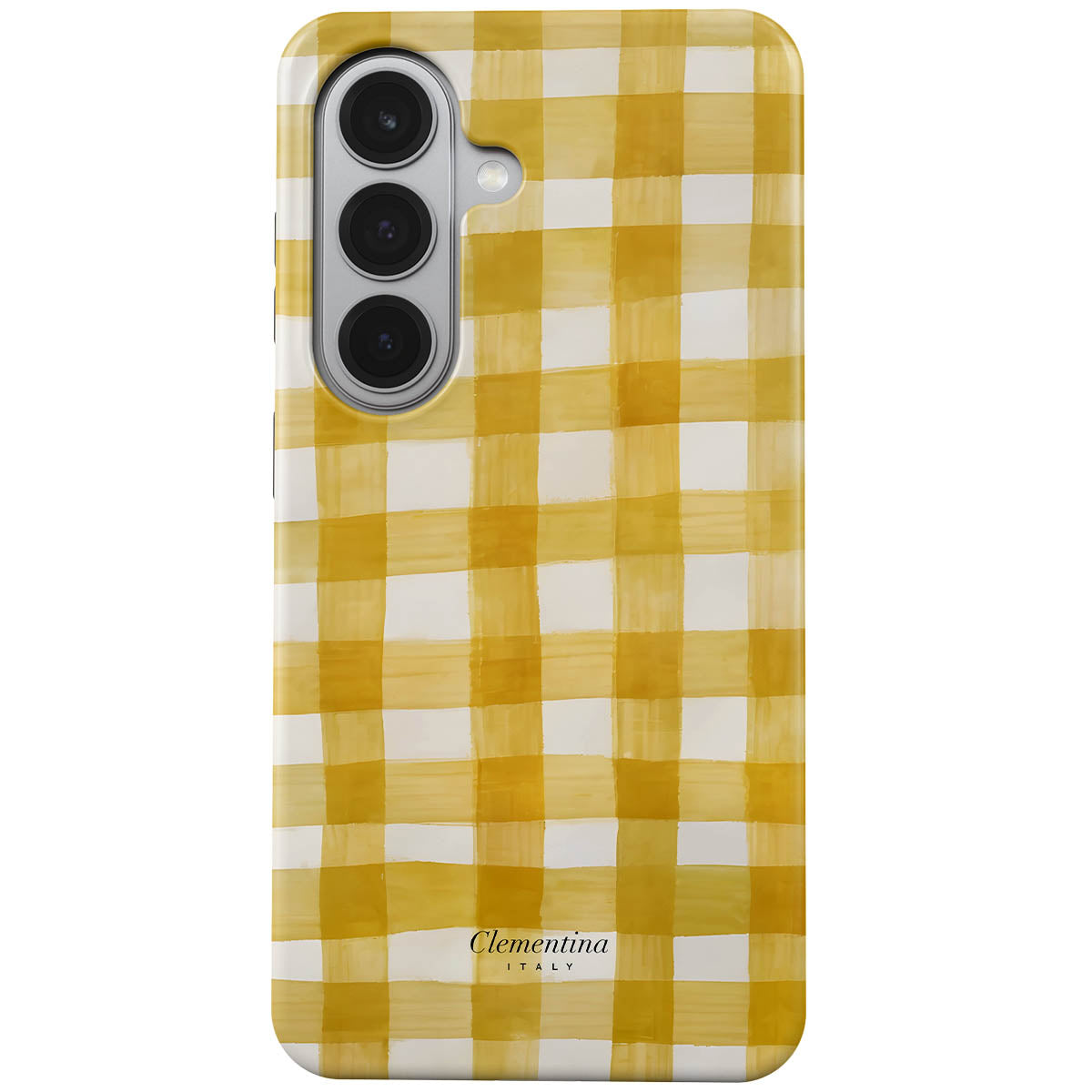 Yellow Gingham Tough Case