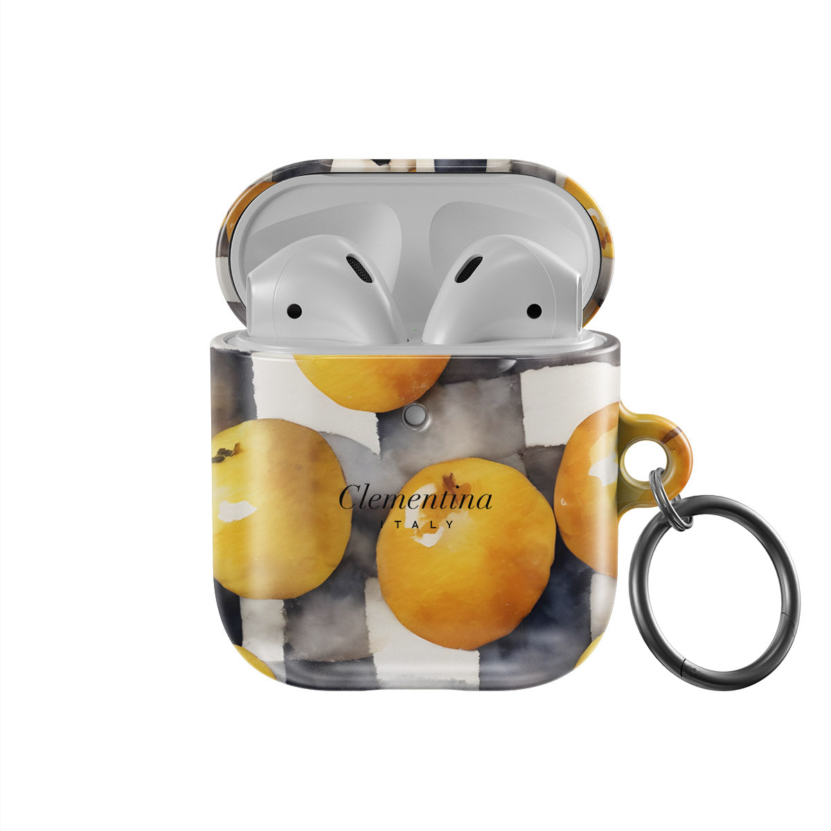 Gingham and Citrus Apple AirPods 1 / 2 Case