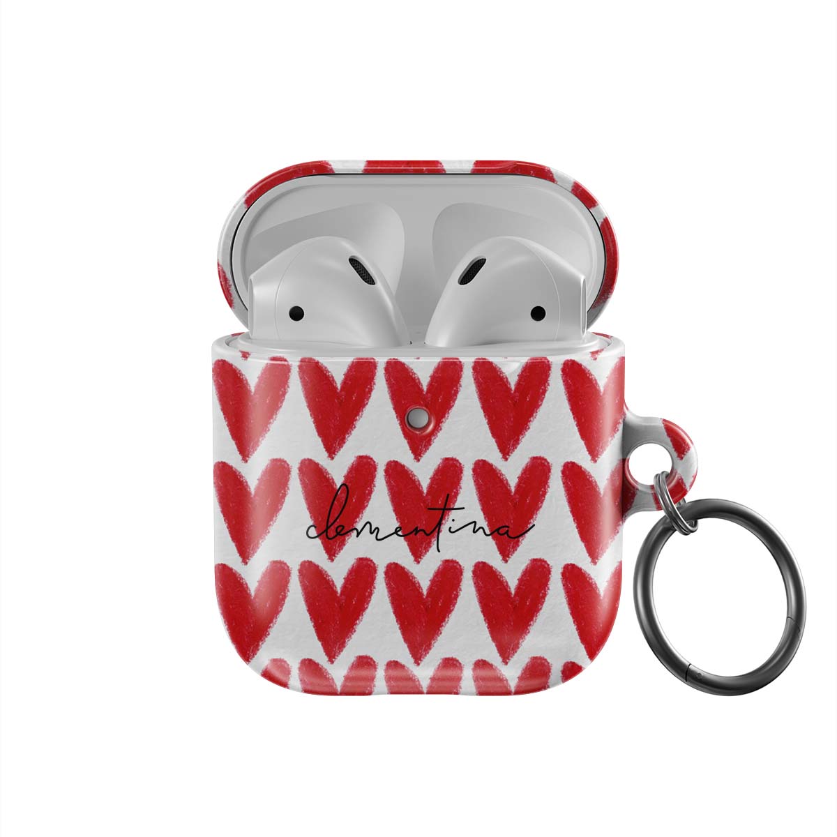 Hearts Apple AirPods 1 / 2 Case