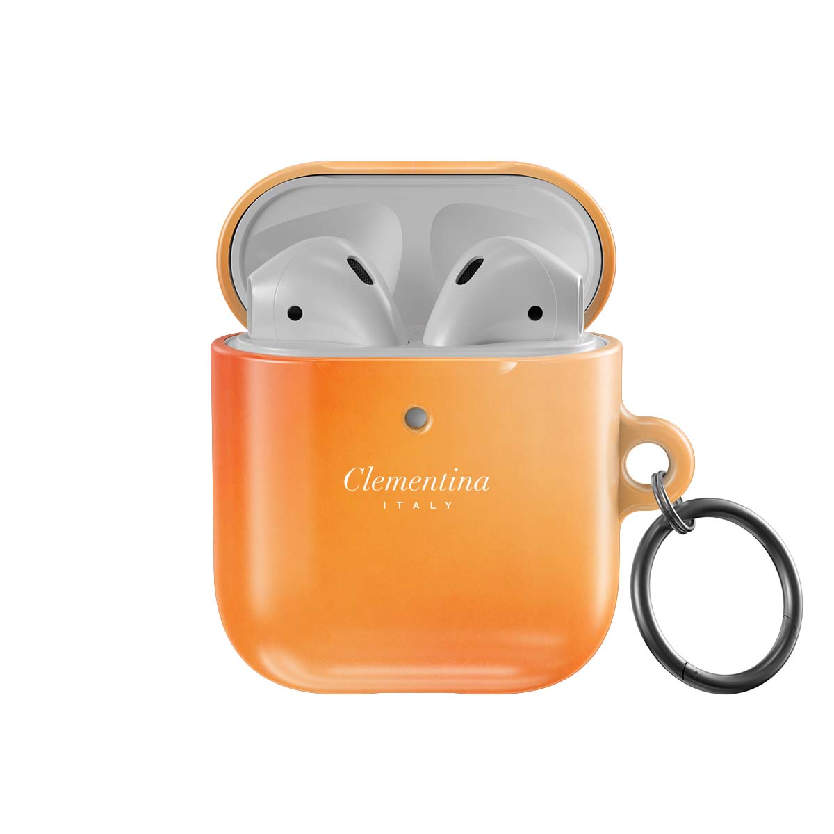 Orange Aura Apple AirPods 1/2