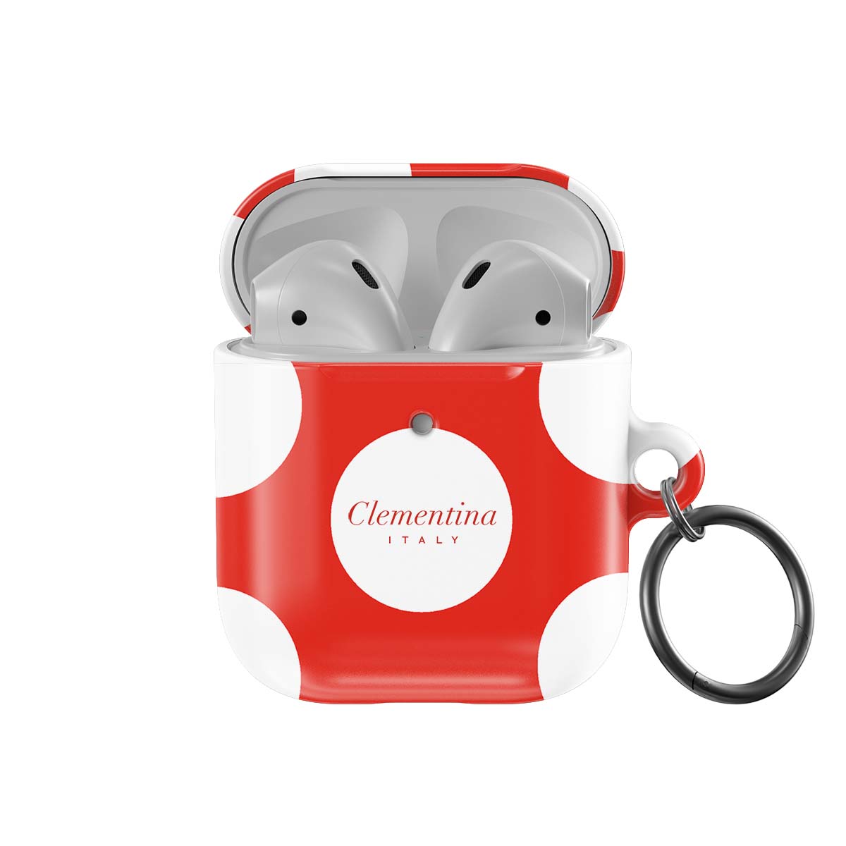 White Dots Apple AirPods 1 / 2 Case