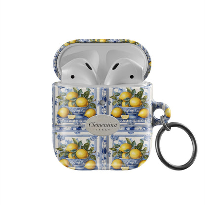 Lemon Majolica Apple AirPods 1 / 2 Case