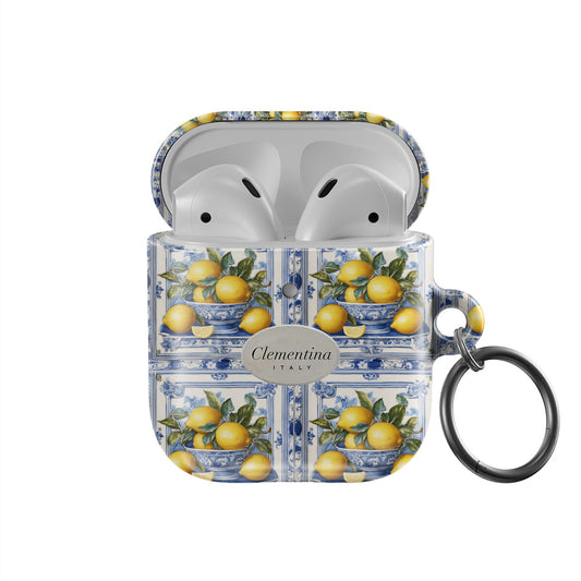 Lemon Majolica Apple AirPods 1 / 2 Case