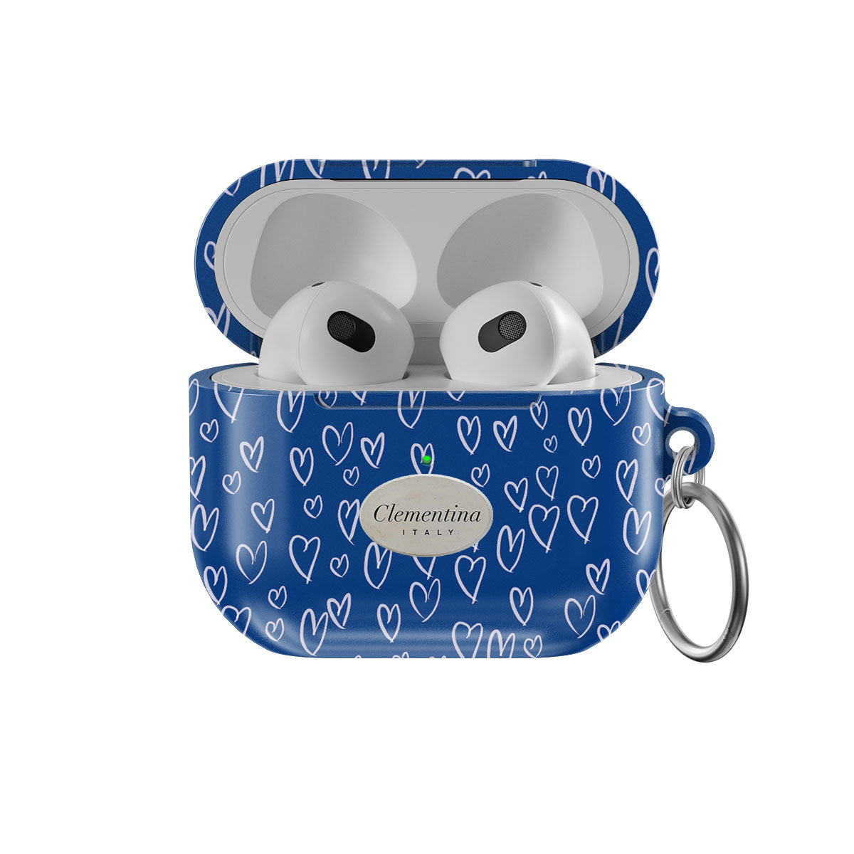 Blue Hearts  Apple AirPods 3 Case