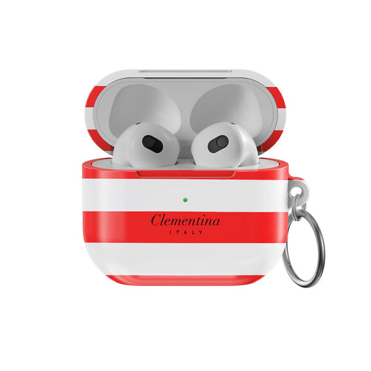 Festive Stripes Apple AirPods 3 Case