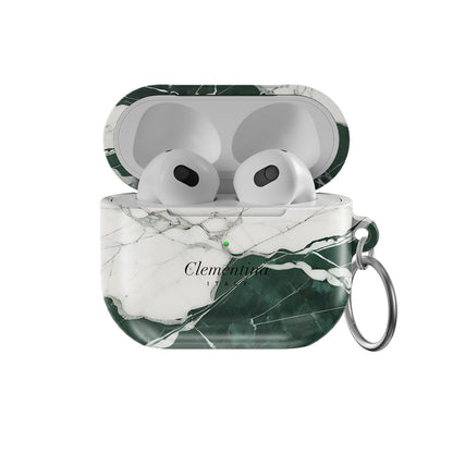 Green Marble Apple AirPods 3 Case