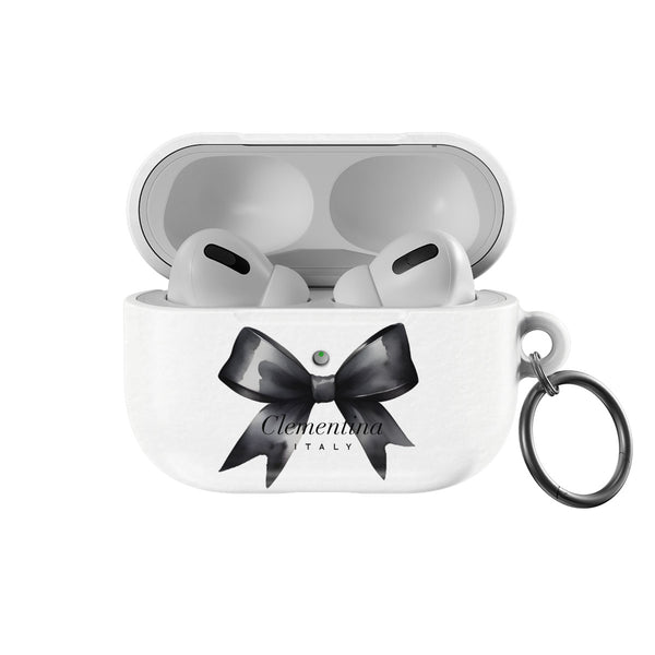 Black Bow Apple AirPods Pro 2 Case