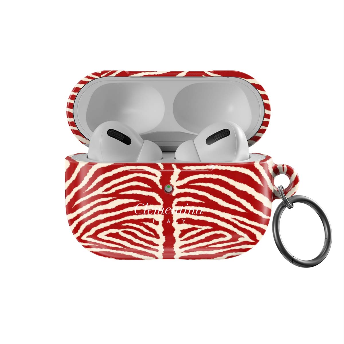 Burgundy Zebra Apple AirPods Pro 2