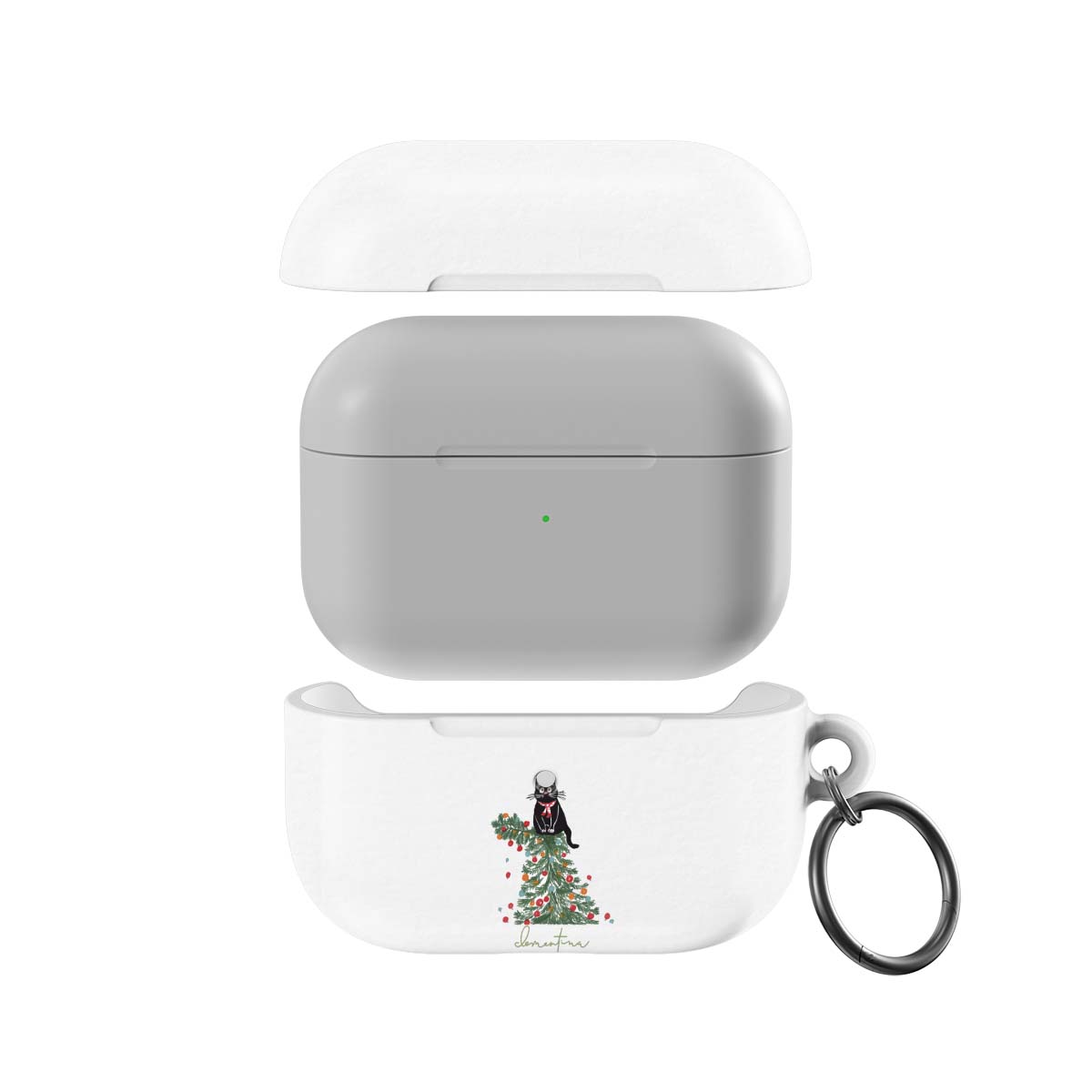 Cat Christmas Apple AirPods Pro Case