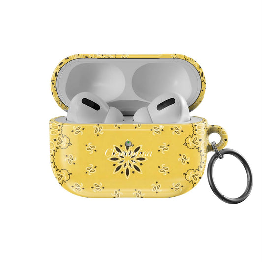 Yellow Bandana Apple AirPods Pro