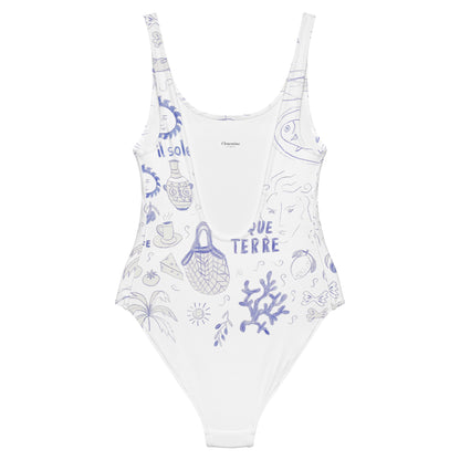 Cinque Terre One-Piece Swimsuit