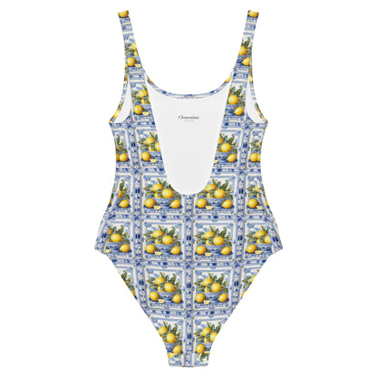 Lemon Majolica One-piece Swimsuit