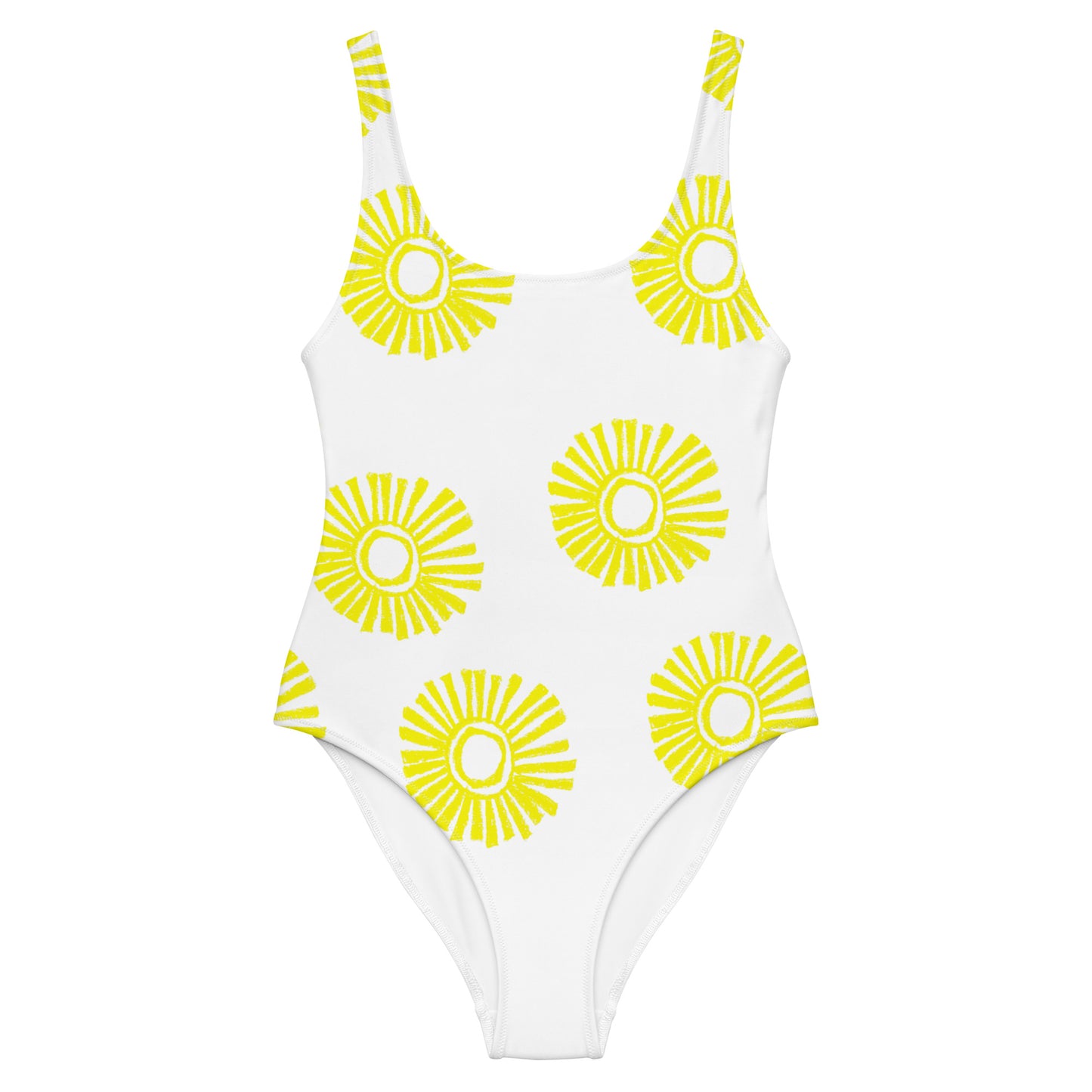 Fiori Gialli One-Piece Swimsuit