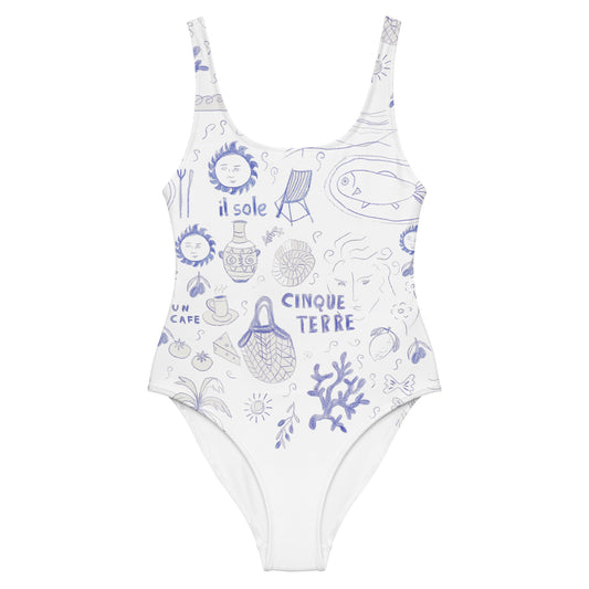 Cinque Terre One-Piece Swimsuit