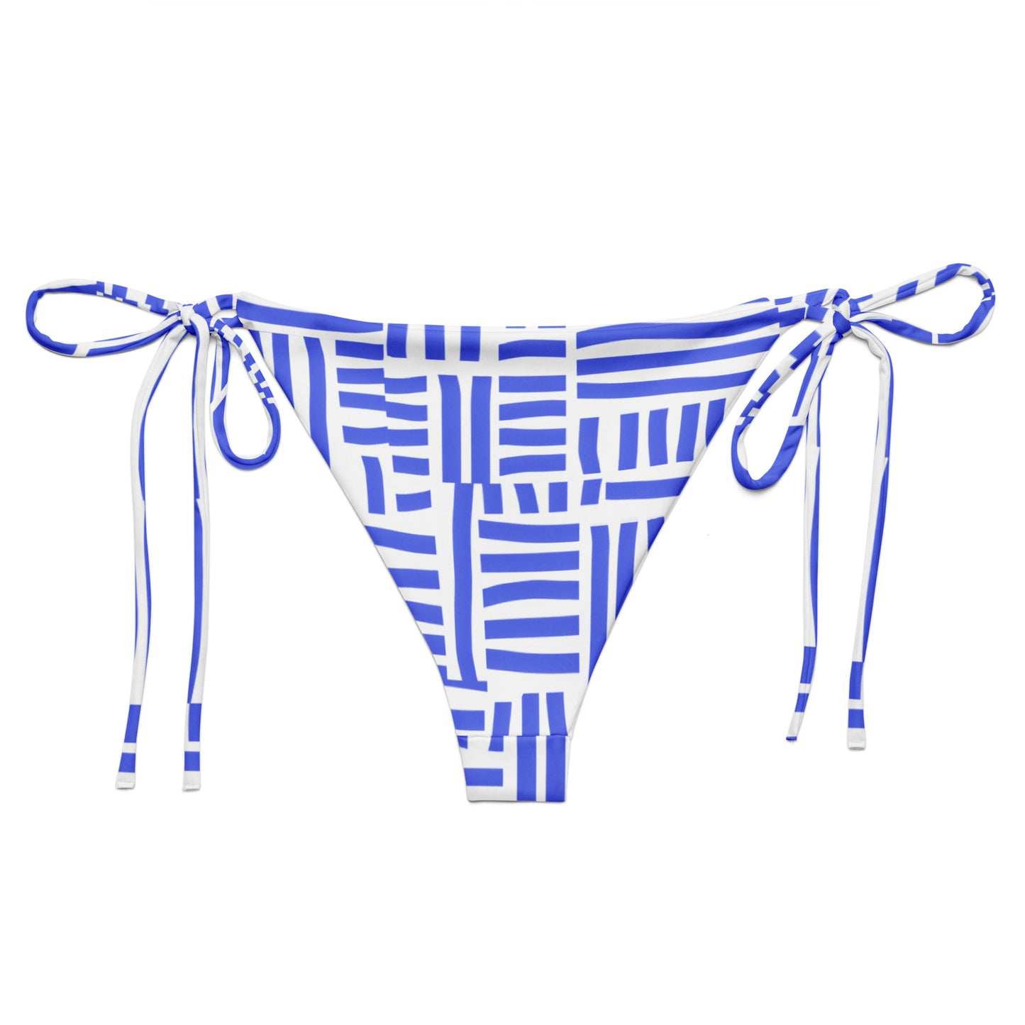 Blue Stripe bikini bottom