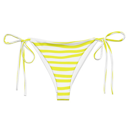 Yellow Stripe Bikini bottom