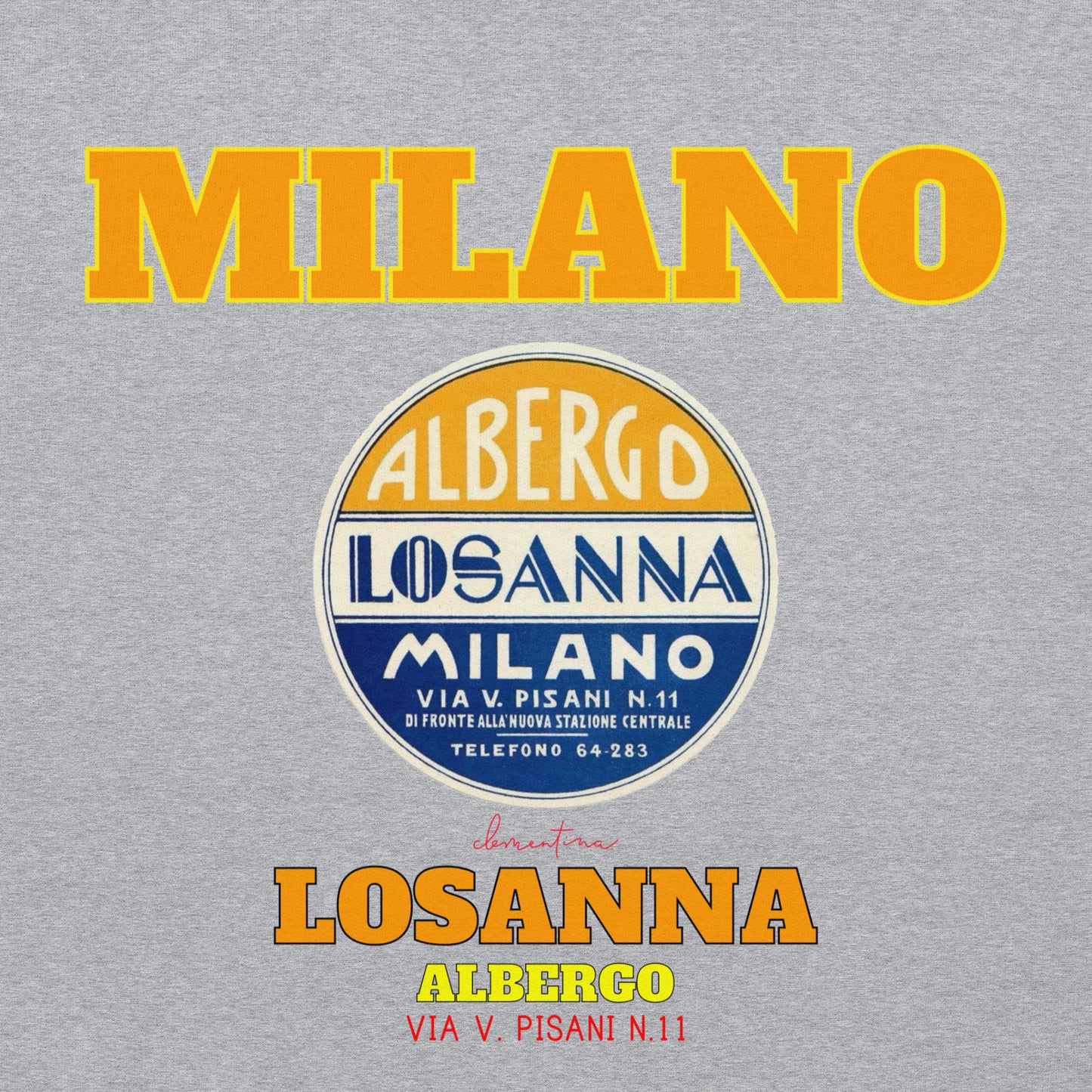 Milano Unisex Hoodie