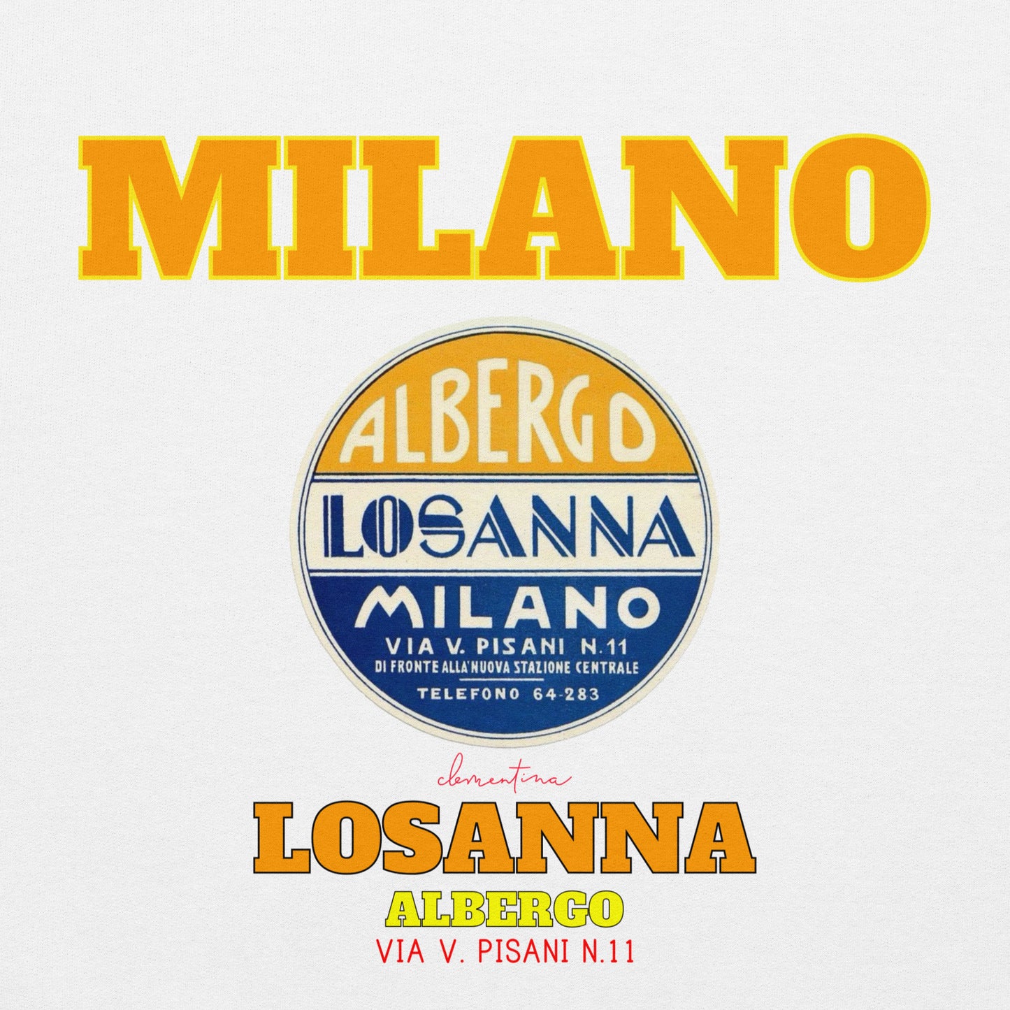 Milano Unisex Hoodie