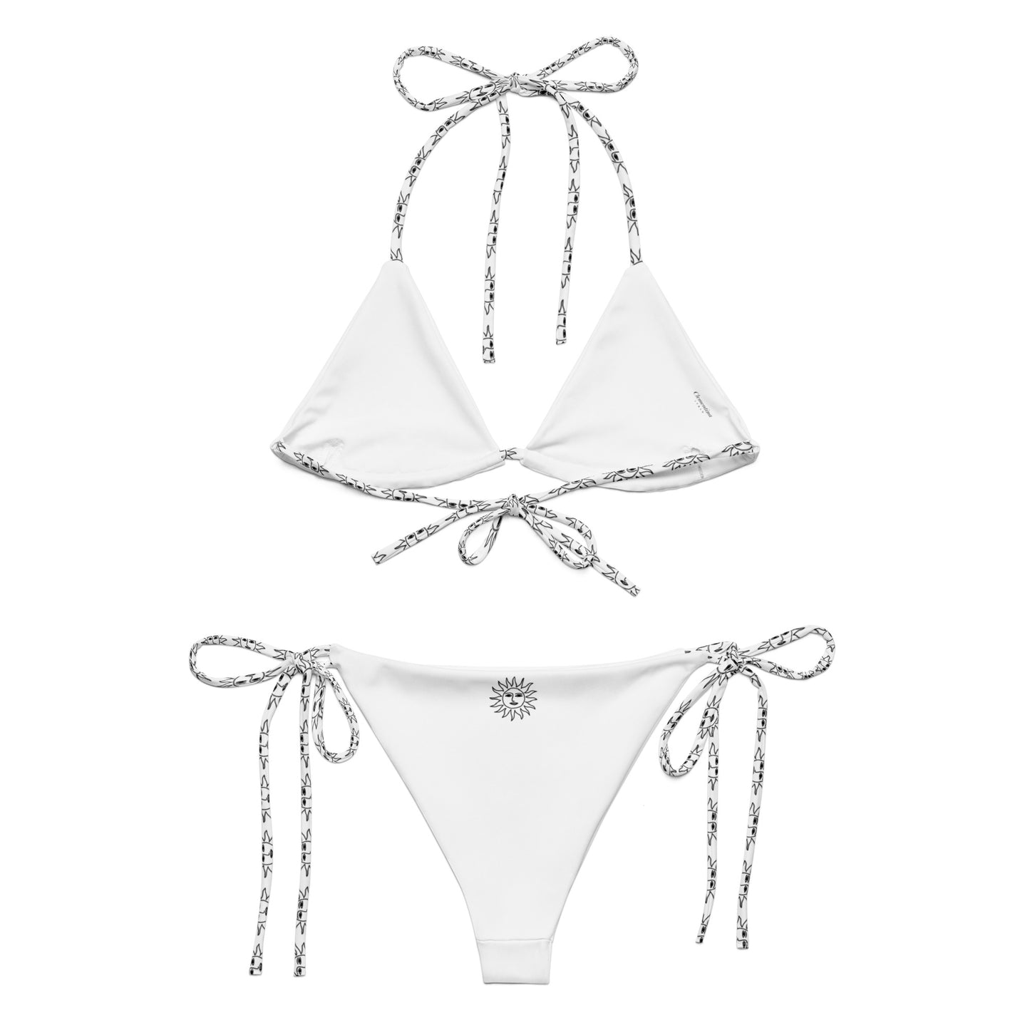 Bianco two-piece bikini set