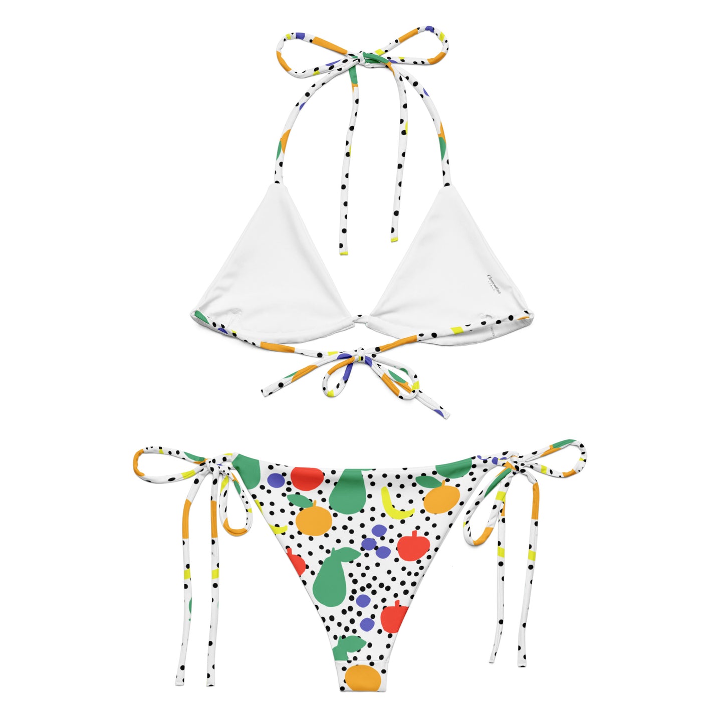 Tutti Frutti two-piece bikini set