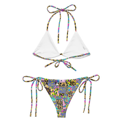 Baroque two-piece bikini set