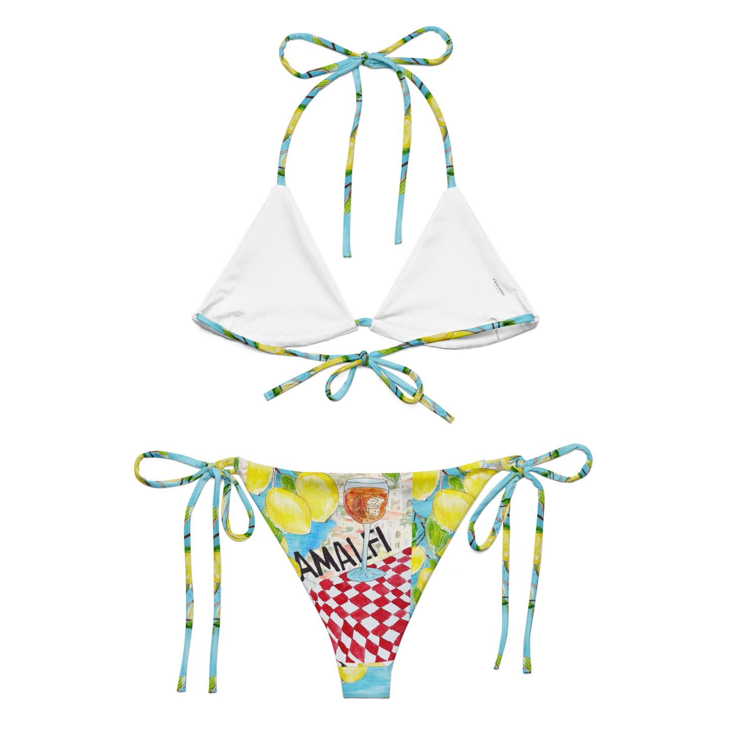 Amalfi two-piece bikini set