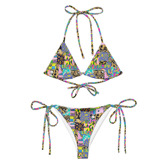 Baroque two-piece bikini set