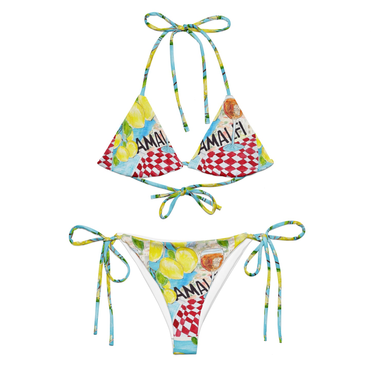 Amalfi two-piece bikini set