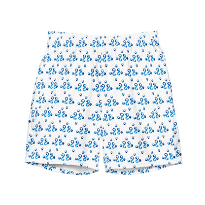 Blue Ornament swimming shorts