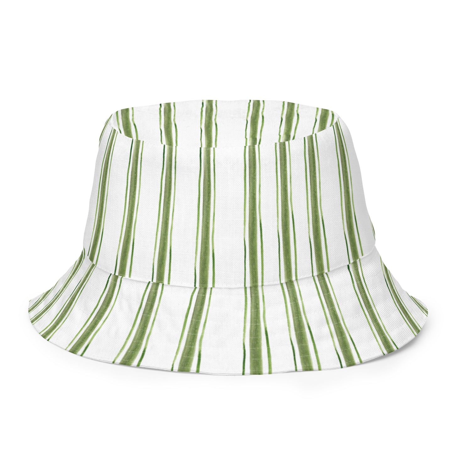 Green Stripes bucket hat