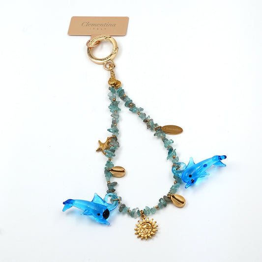 Dolphin - Phone charm